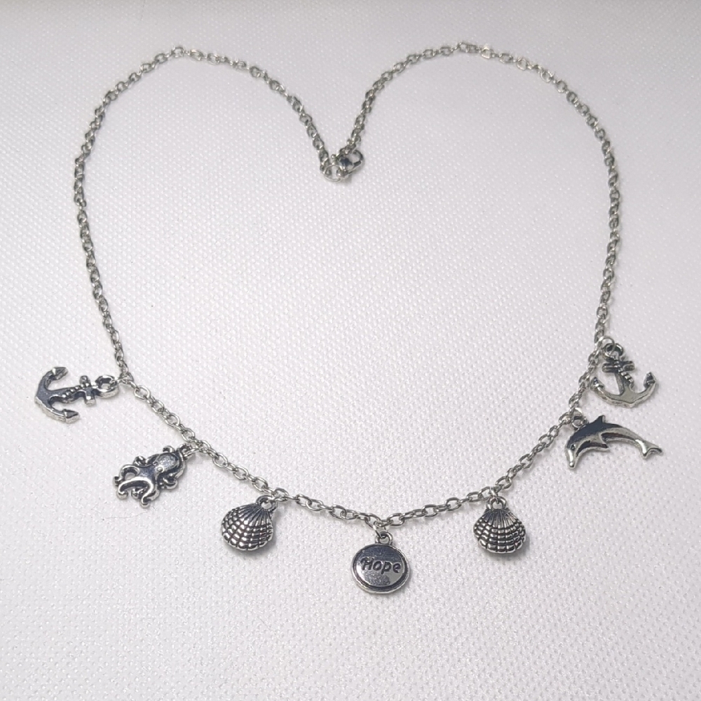 Silver Charm Necklace